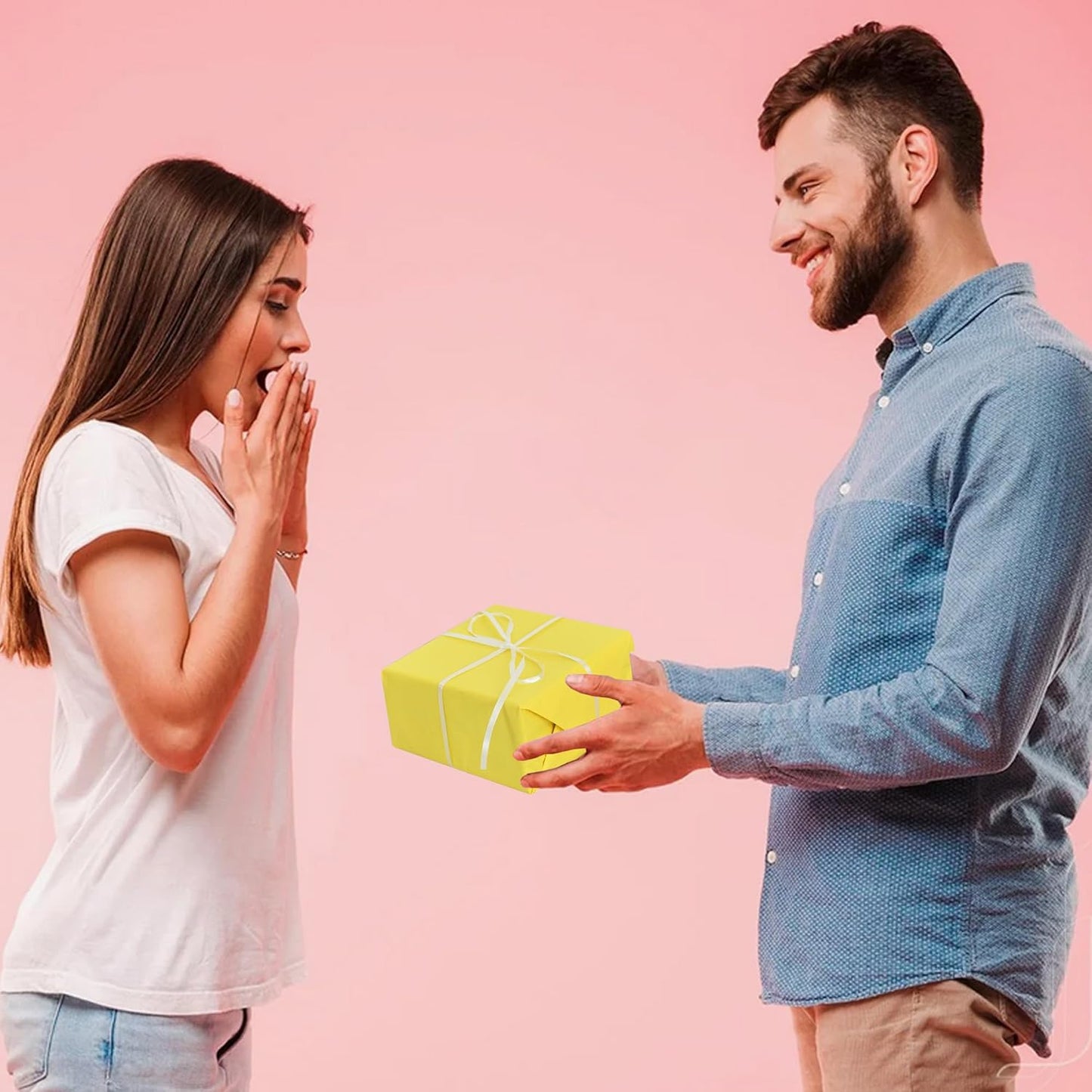 100 Blatt Seidenpapier Salbeigrün 35x50cm Geschenkpapier Seidenpapier Großpackung für DIY-Projekte Geschenktüten Geschenkverpackungen Hochzeiten Valentinstag Ostern Weihnachten und Geburtstagsfeiern Basteln