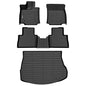 GINOWY-Floor Mats for Toyota 4Runner 1996-2002,1st+2nd Row,TPE All Weather Car Mats Custom Fit Rubber Floor Liners Car Accessories for Toyota 4Runner