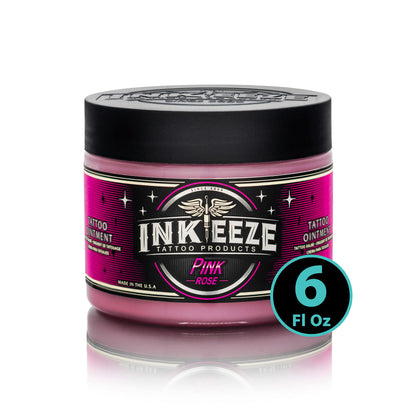 INK-EEZE Purple Tattoo Ointment Bundle 2-Pack, For Artists and Aftercare, Cruelty Free, Petroleum Free, Made in USA, 2-Pack 6oz Jars
