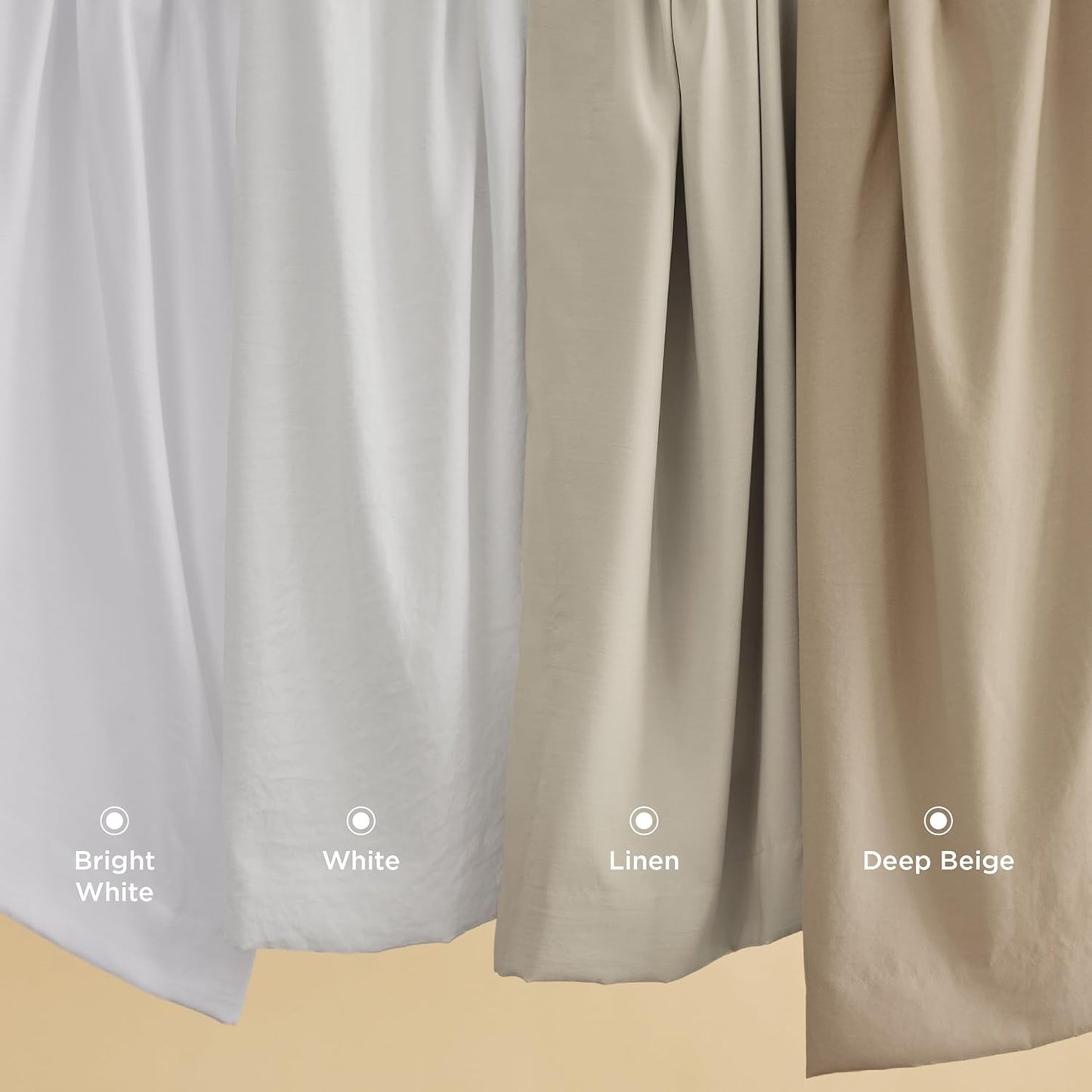 Funda nórdica blanca Bedsure, tamaño Queen, 3 piezas, aspecto de algodón prelavado, juego de cama extrasuave, incluye 1 funda nórdica de 228 x 228 cm con cierre de cremallera y 2 fundas de almohada, edredón no incluido