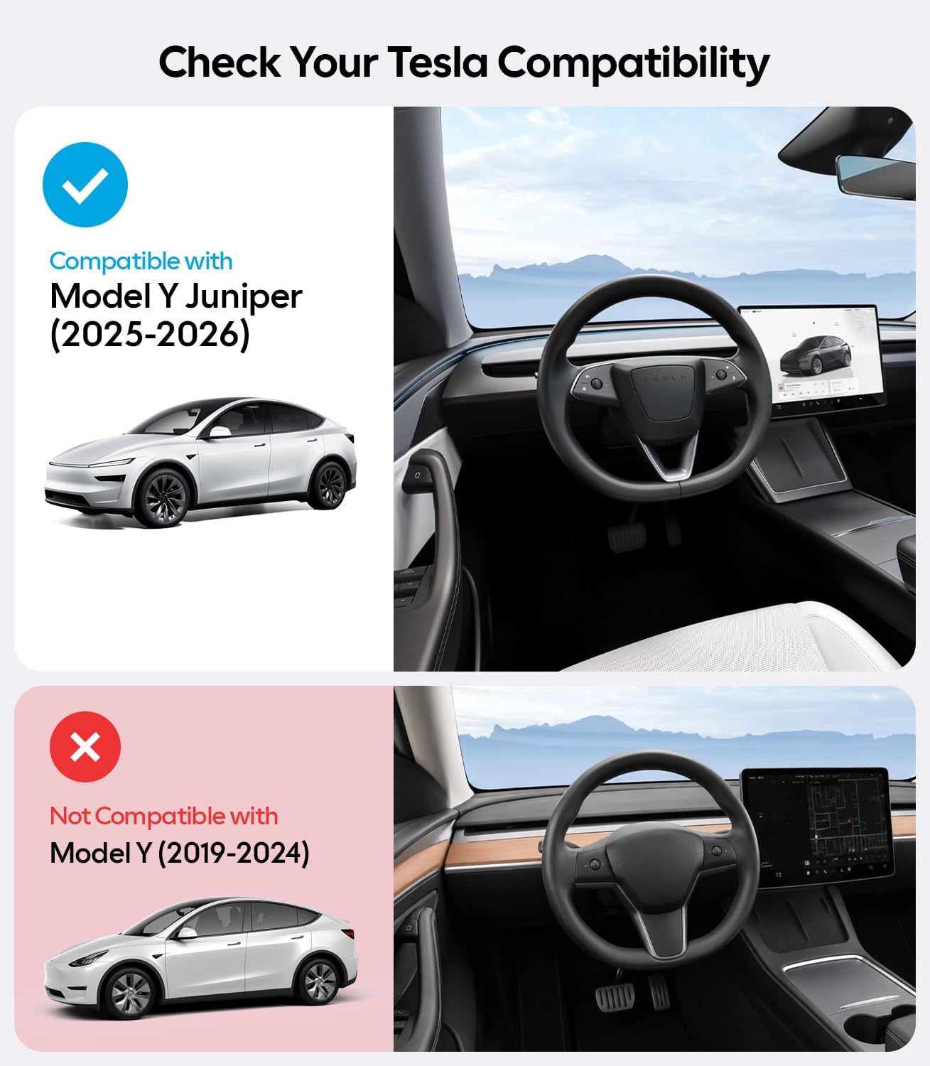Wigoo Tesla New Model Y Juniper Accessories Sunshade Roof