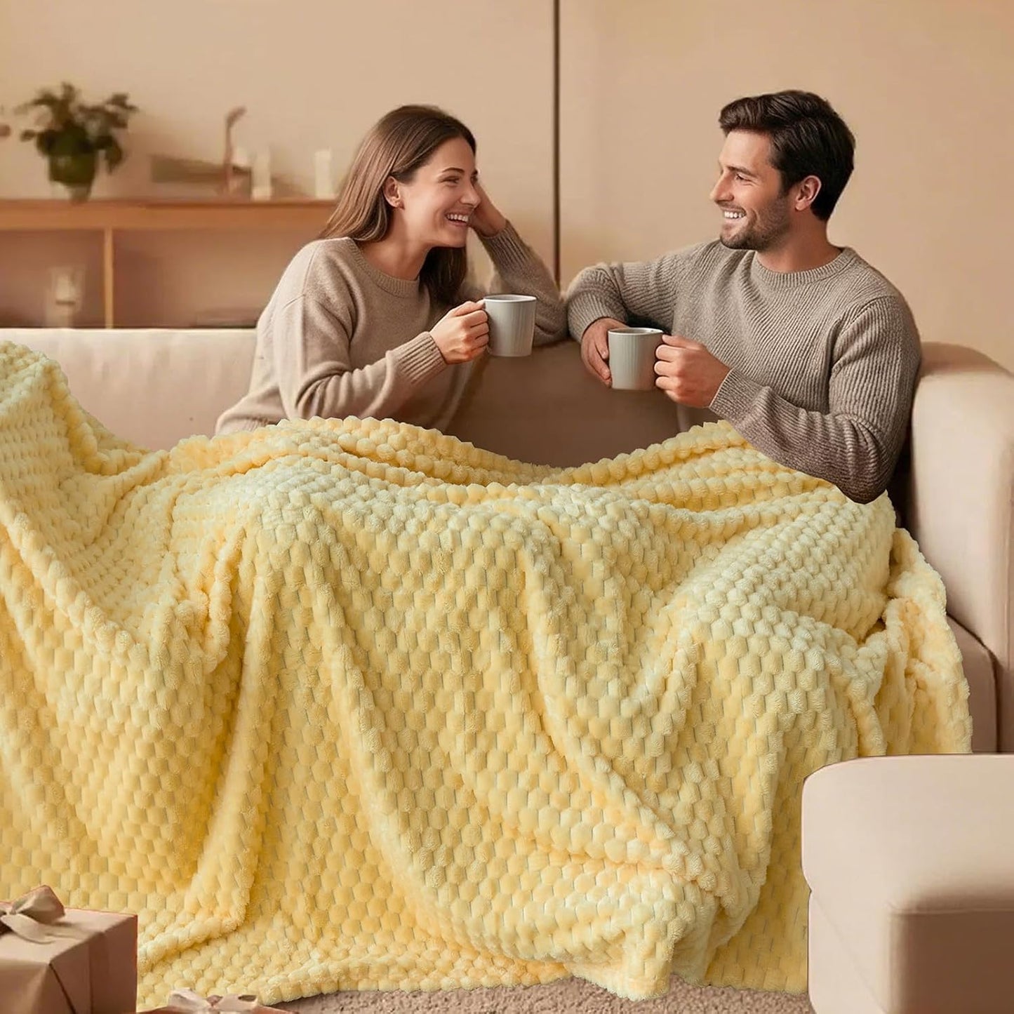 Vessia Flannel Fleece Throw Blanket: A Soft, Cozy, and Versatile Addition to Your Home