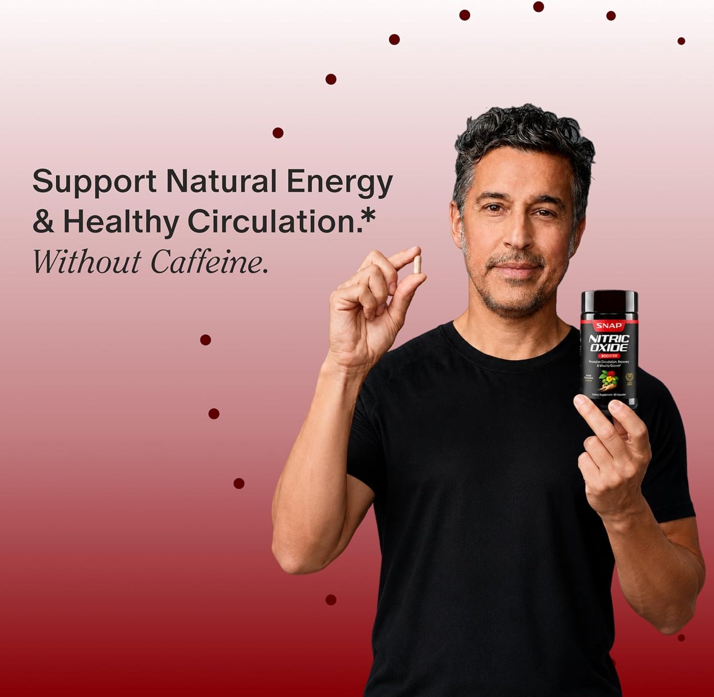 SNAP Supplements Nitric Oxide Booster, Performance Formula for Stamina & Endurance, 90 Count