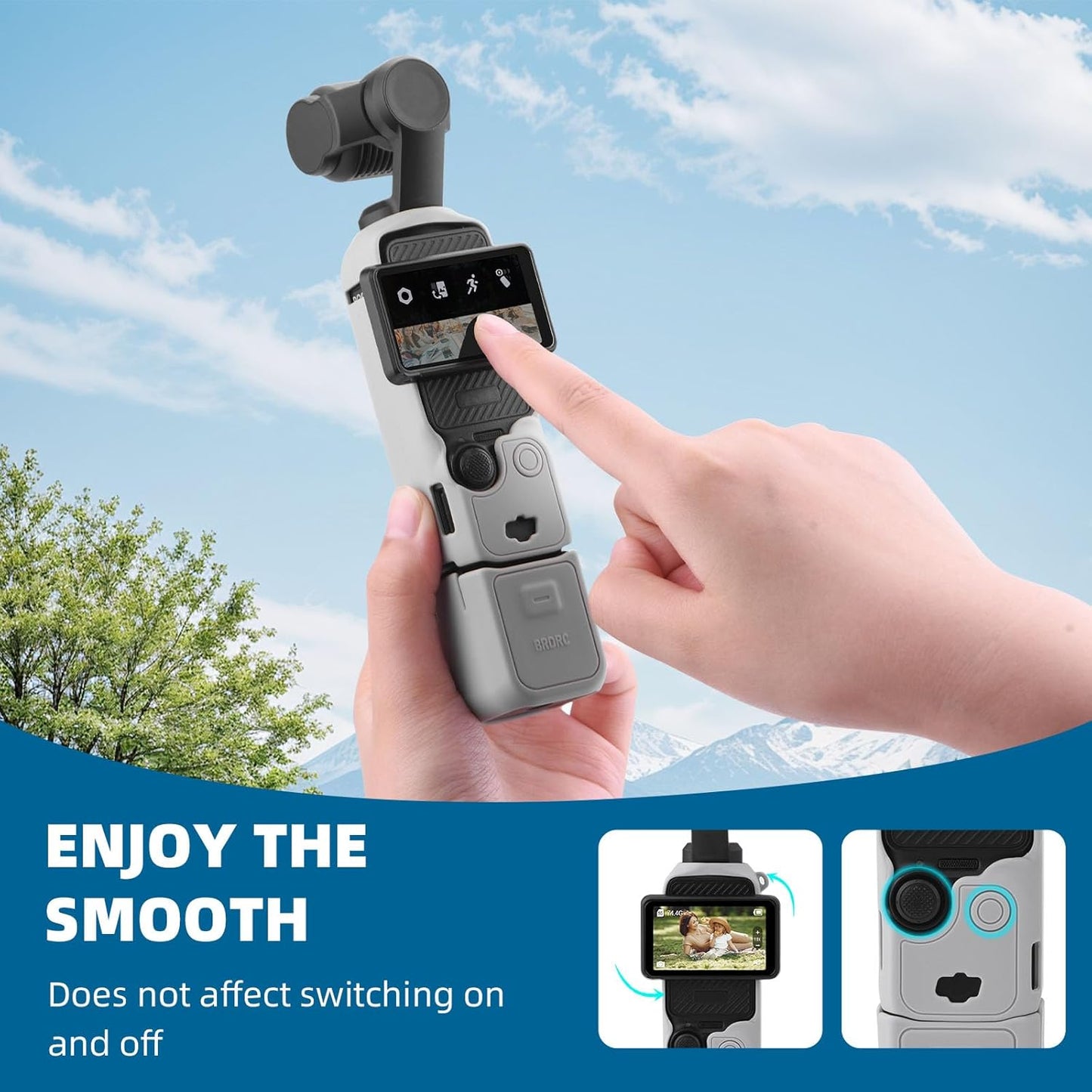Protect Your DJI OSMO Pocket 3 with Style: BRDRC Pocket 3 Silicone Cover Review