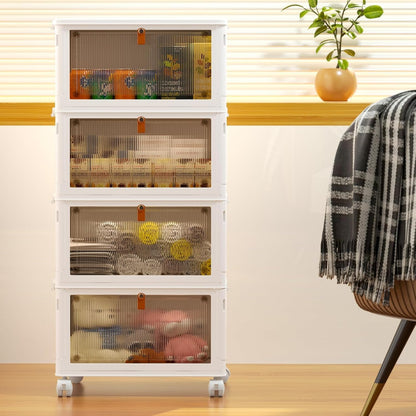 YFXCVSL 4 Tier Plastic Storage Bins: A Game-Changer for Cluttered Spaces