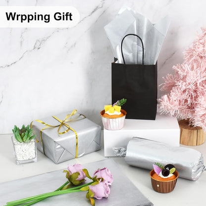 100 Blatt Seidenpapier Salbeigrün 35x50cm Geschenkpapier Seidenpapier Großpackung für DIY-Projekte Geschenktüten Geschenkverpackungen Hochzeiten Valentinstag Ostern Weihnachten und Geburtstagsfeiern Basteln
