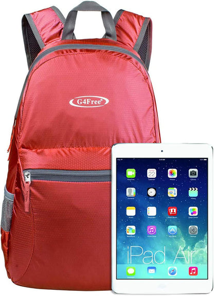 G4Free 20L Lightweight Packable Backpack Foldable Travel Hiking Daypack for Men and Women