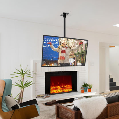 USX STAR Corner TV Wall Mount Long Arm TV Mount Bracket for 37-84 Inch TVs, Full Motion TVs Wall Mounts with 32” Articulating Arms Extension & Tilt & Swivel, Max VESA 600x400mm, Holds up to 100 lbs