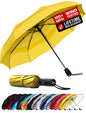 Repel Windproof Travel Umbrella - Compact & Withstands Winds up to 100MPH , Strongest Premium Auto Folding Umbrella for Rain and Sun - Durable, Light & Portable for Women & Men , Fits Backpack & Cars
