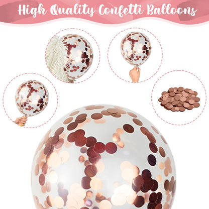 Pastellrosa und lilafarbene Ballons, 12-Zoll-Metallic-Lila-Flieder-Pink-Konfetti-Ballon-Set für Mädchen, Frauen, Kpop, Schmetterling-Geburtstag, Babyparty, Brautparty, Hochzeit, Prinzessin, Disco, Musikparty-Dekorationen