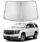 EcoNour Car Windshield Sunshade | Blocks 99% Heat & Keeps Interior Cool | Universal Fits Cars, SUVs, Trucks | Automotive Sun Screen, Visor & Car Accessories for Summer | Medium (64x32 Inches)