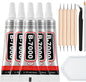 5x15ml Glue With Dotting Pens