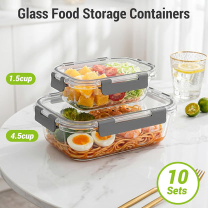 Dealusy Glass Food Storage Containers: A Game-Changer for Meal Prep