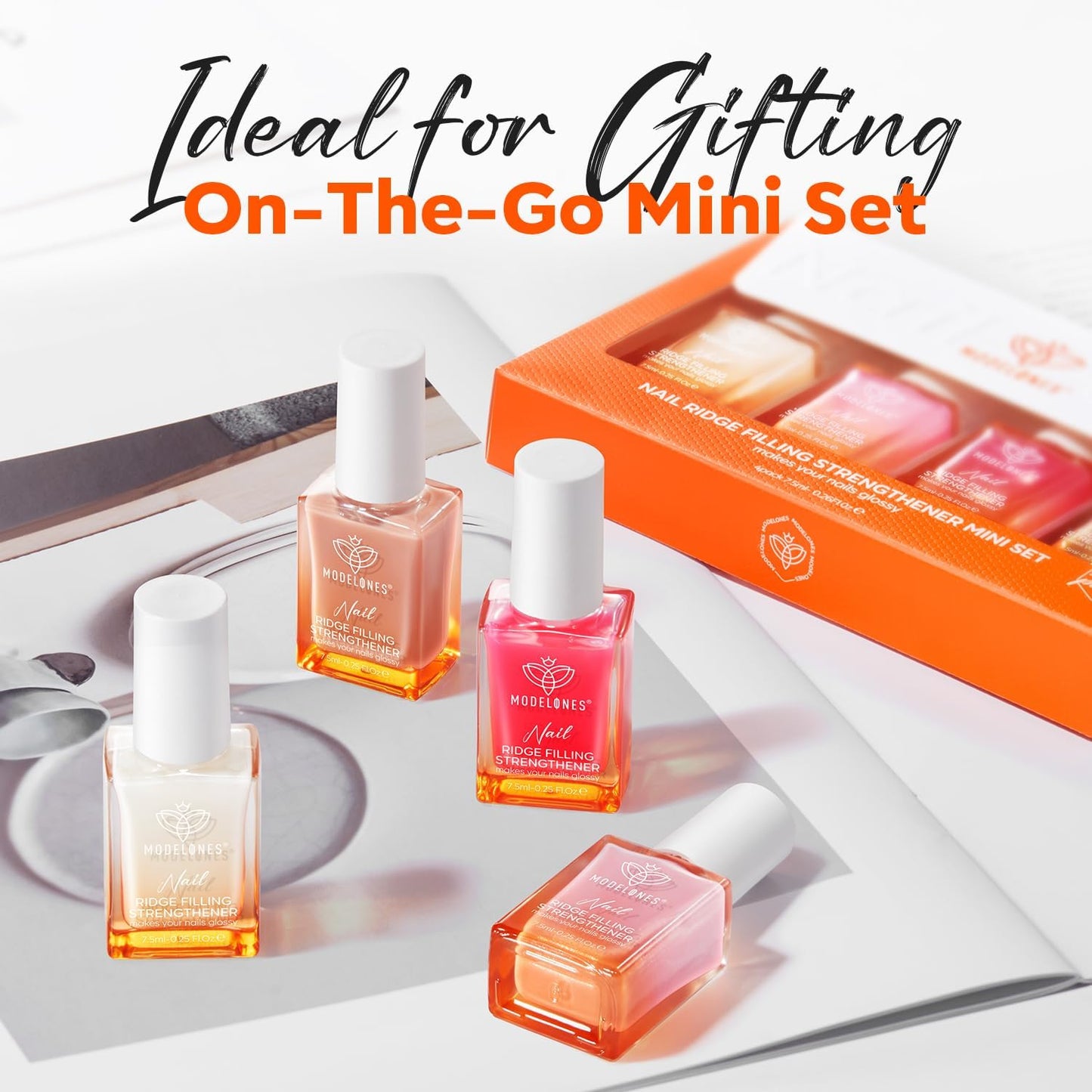 Modelones Nagelprimer, 2PCS Professioneller Naturnagel Prep Dehydrate & Bond Primer, Überlegene Haftung für Gel-Nagellack 15ml