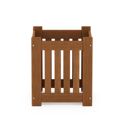 Furinno FG17478 Tioman Outdoor Patio Furniture Hardwood Potting Bench, Natural