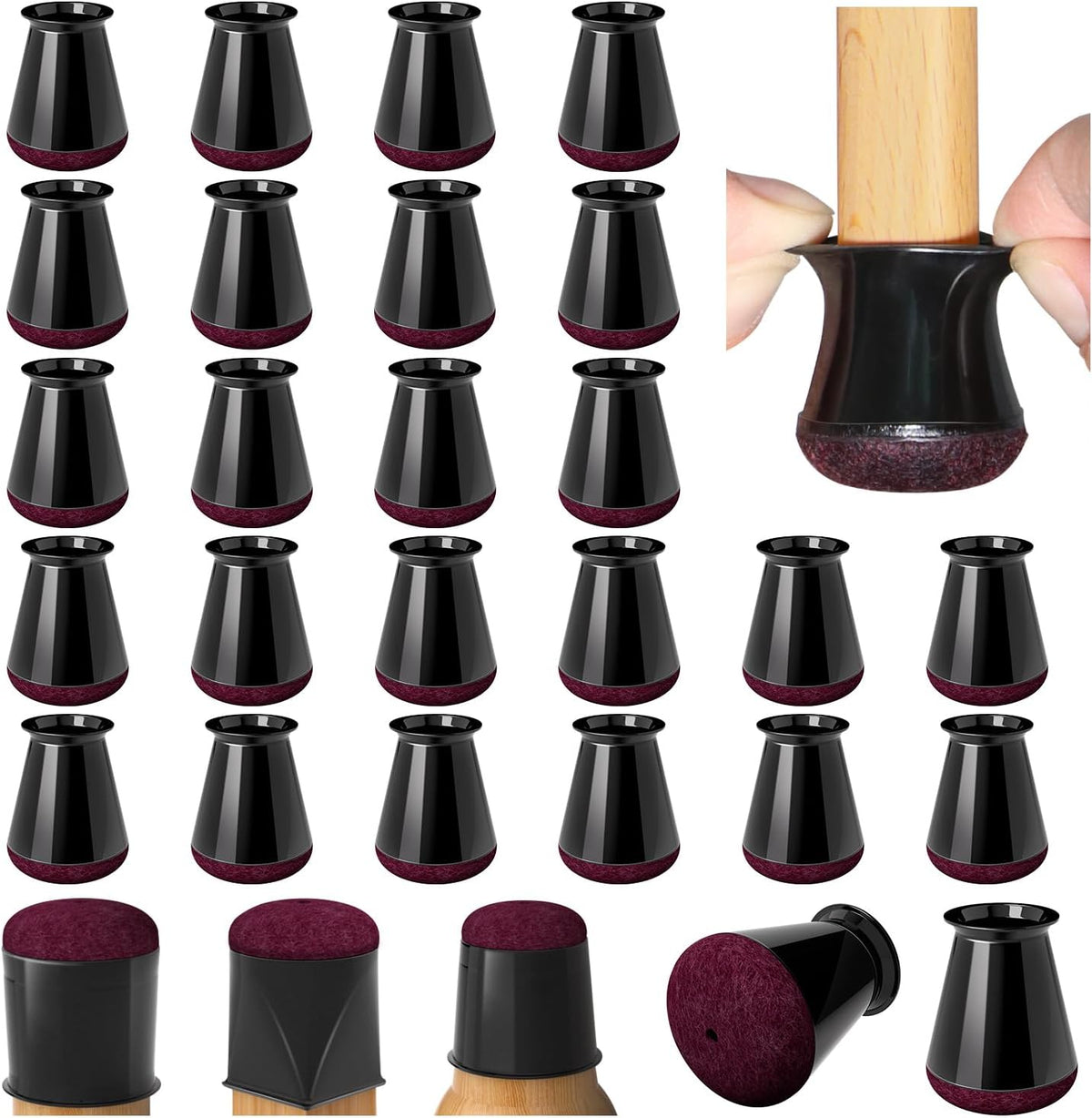 Universal XSBlack-24 Pcs