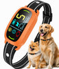 Smart AI Bark Collar for Large Medium Small Dogs, Anti Barking Device with 5 Training Modes, Exclusive Forced Bark-Stopping, Rechargeable IP67 Waterproof Bark Collar with 5 Sensitivity (Black)