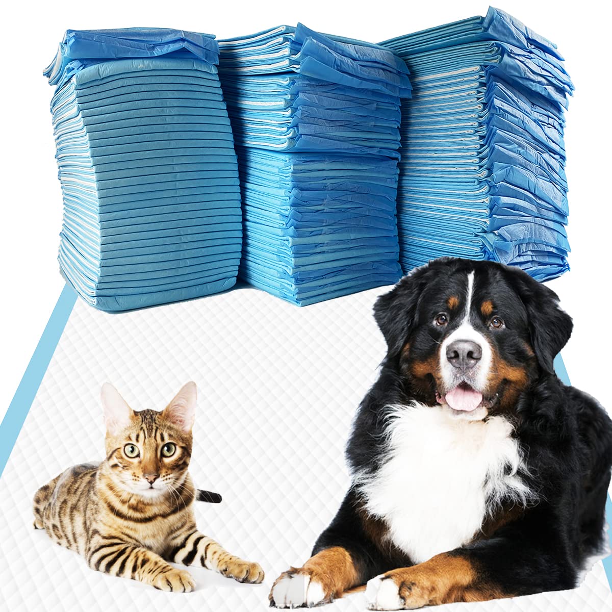 Dogcator Dog Pee Pads Extra Large 30"x36", 30 Count Super Absorbent Pee Pads for Dogs, Disposable Urine Bed Pads for Doggie, Thicken XXL Puppy Pads, Piddle Pads X-Large for Indoor, Outdoor Use
