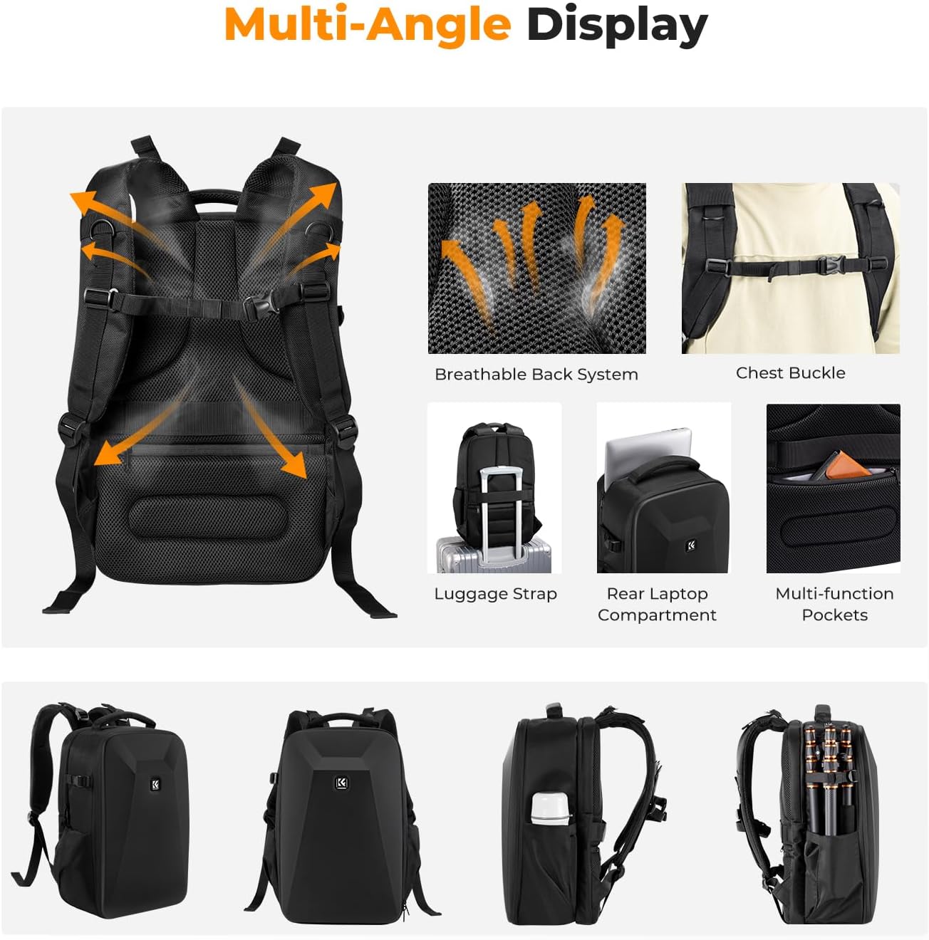 K&F CONCEPT Camera Backpack Review: A Sturdy Companion for Photographers