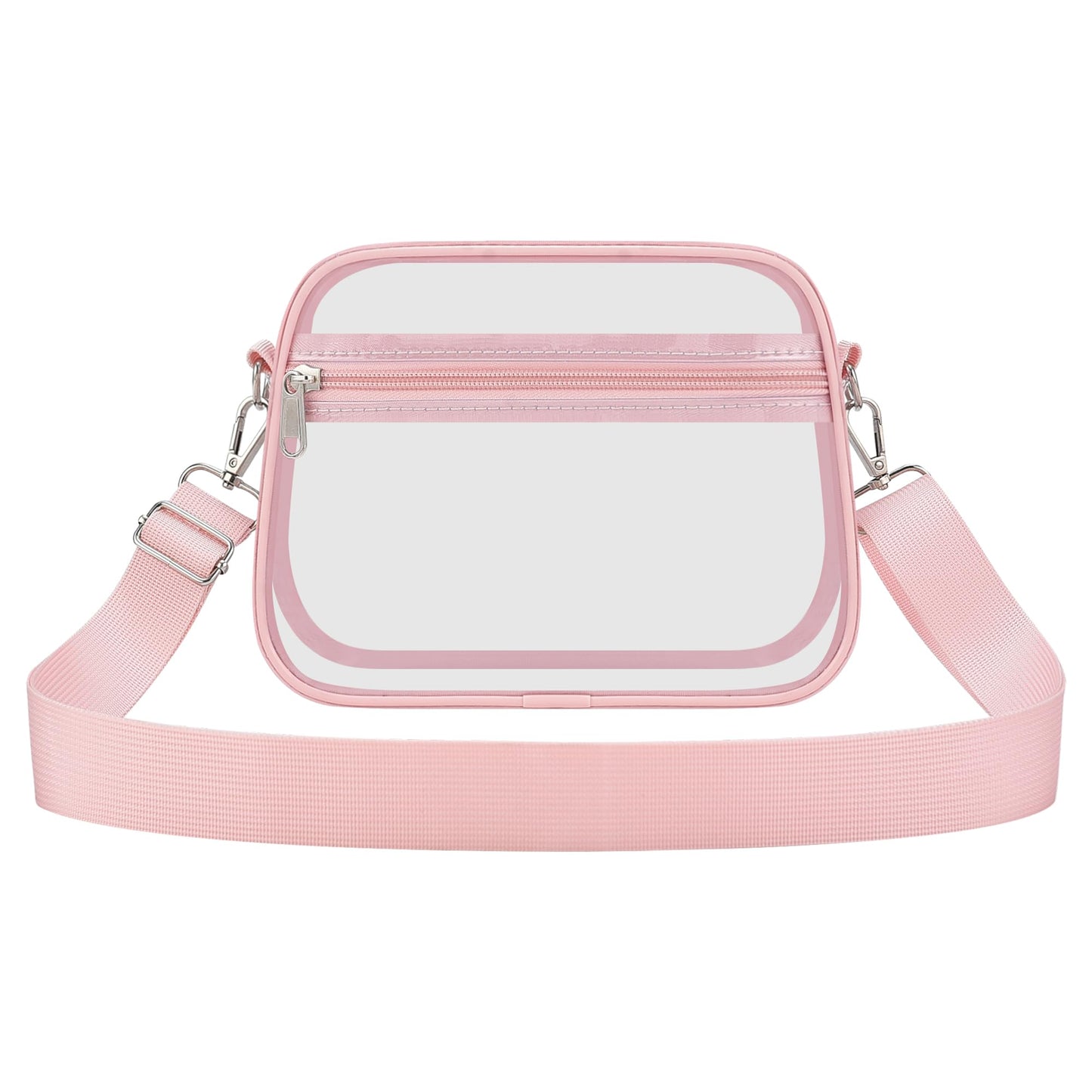 Clear Bag for Stadium Events Clear Sports Fan Handbags Purses with Adjustbale Strap for Concerts Festivals Game Day