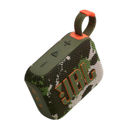 JBL Go 4 – Ultraportabler, wasserdichter und staubdichter Bluetooth-Lautsprecher, großer JBL Pro Sound mit kräftigem Bass, integrierter Akku für 7 Stunden Wiedergabe, teilweise aus recycelten Materialien hergestellt (Schwarz)