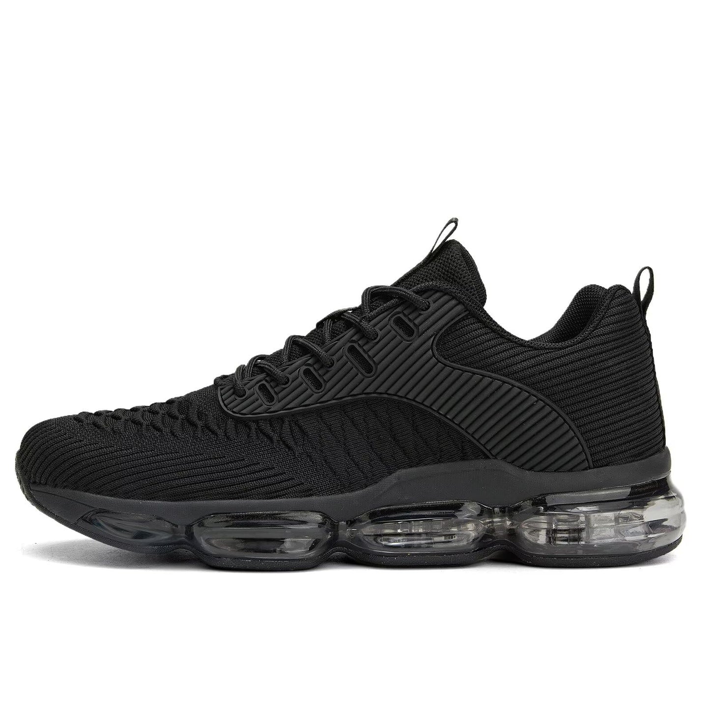 Mens Running Shoes Air Low Top Comfort Walking Lace Up Sneakers Breathable Fashion Tennis Sport Gym Fitness Cross Trainers