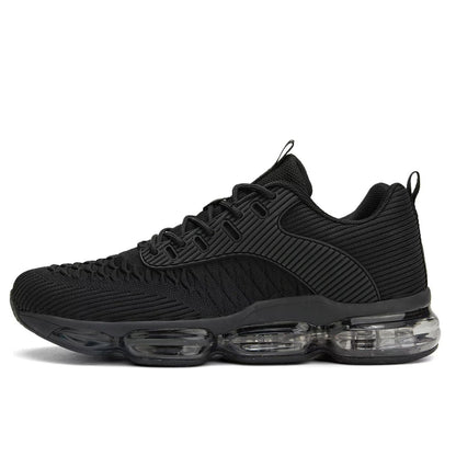 Mens Running Shoes Air Low Top Comfort Walking Lace Up Sneakers Breathable Fashion Tennis Sport Gym Fitness Cross Trainers