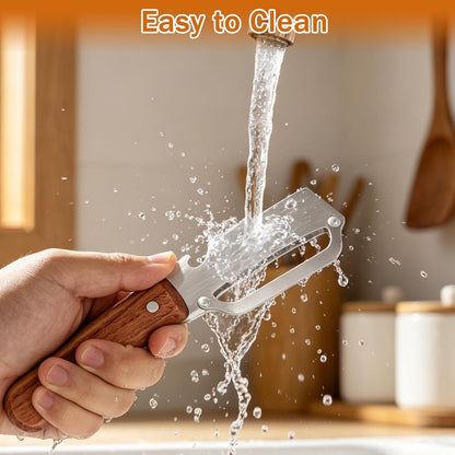 3 PCS Peeler with Wooden Handle: A Simple yet Effective Kitchen Tool