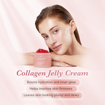 Unlock a Radiant Glow with medicube's Collagen Jelly Cream