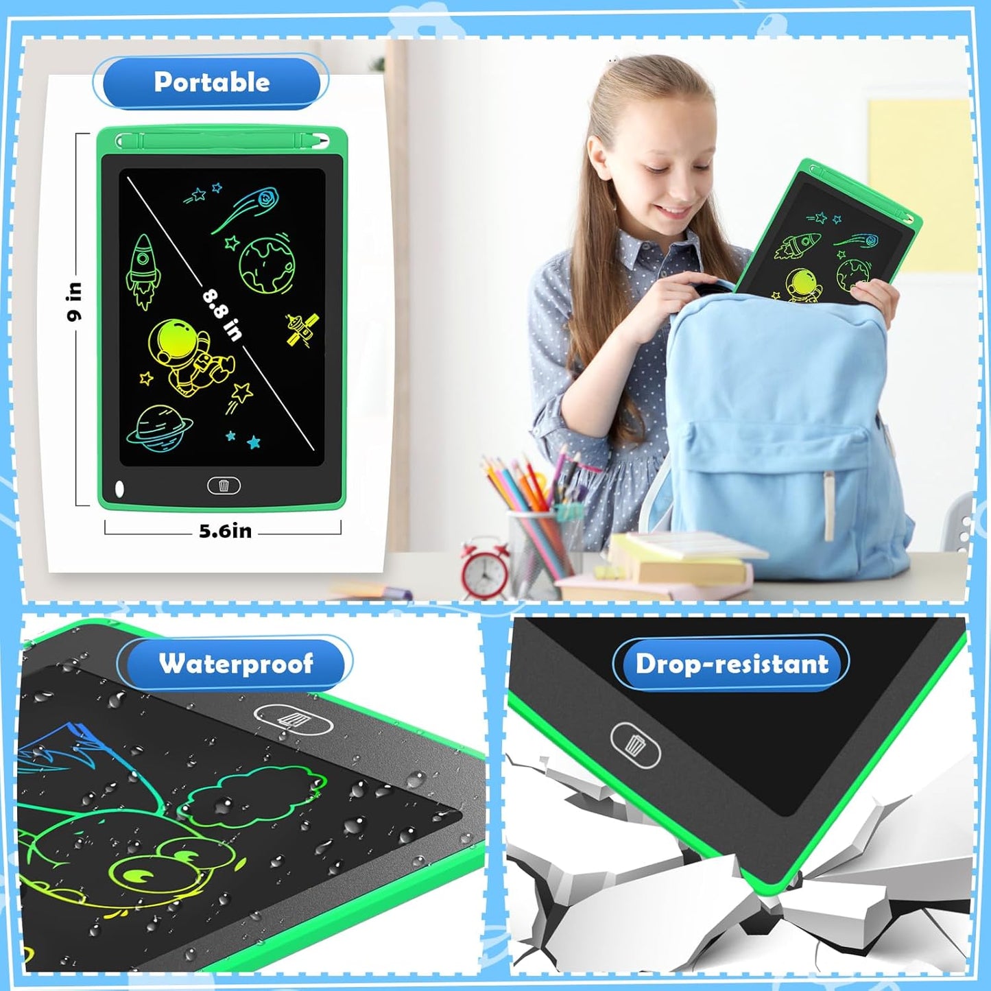 4 Pack LCD Writing Tablet for Kids: A Fun and Educational Gift