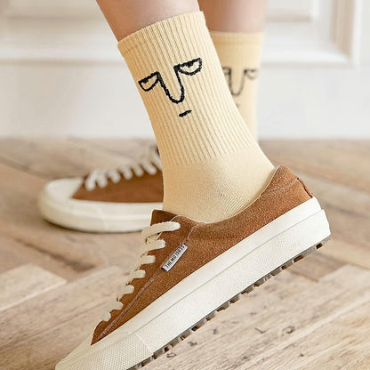 Lustige Crew Socken Bunte Neuheit Niedliche Casual Crew Socken Geschenkpackungen für Damen Herren