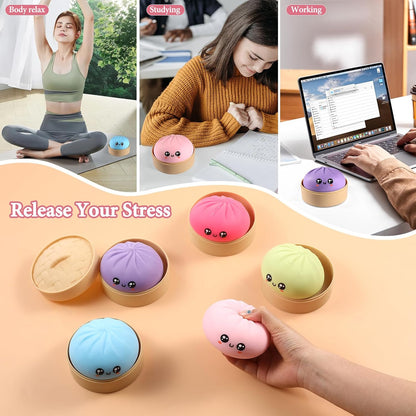 Dumpling Squishy Stress Ball: A Cute Way to Relieve Anxiety