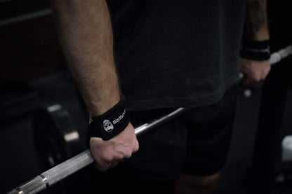 Gymreapers Hebe-Handgelenkbandagen für Gewichtheben, Bodybuilding, Powerlifting, Krafttraining und Kreuzheben – gepolstertes Neopren mit 45,7 cm Baumwolle