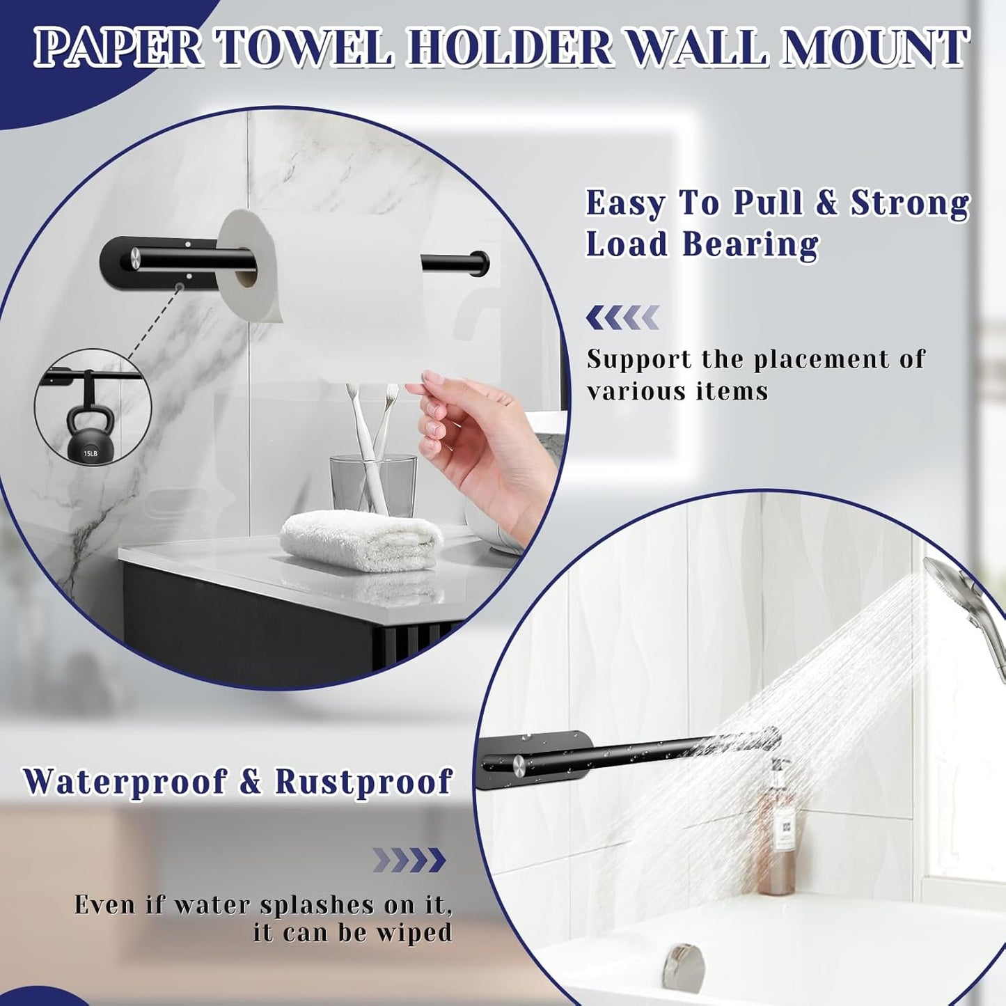 Paper Towel Holder - A Game-Changer for Kitchen and Bathroom Organization