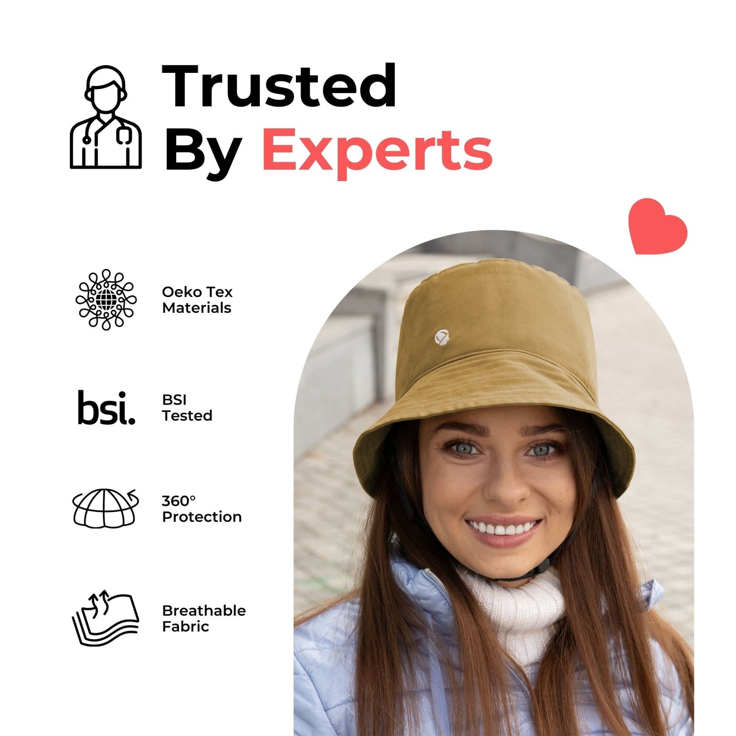Ribcap Billie Medical Grade Protective Helmet | Soft Hat for Epilepsy | Protective Helmet for Seizures