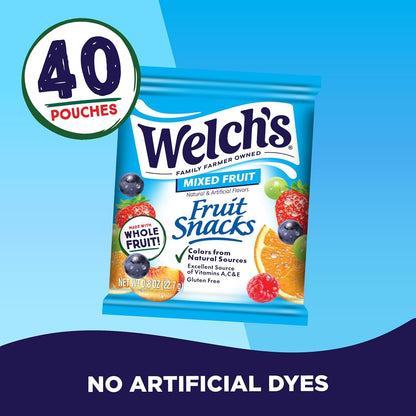Welch's Fruit Snacks: A Delicious and Healthy Option for On-the-Go