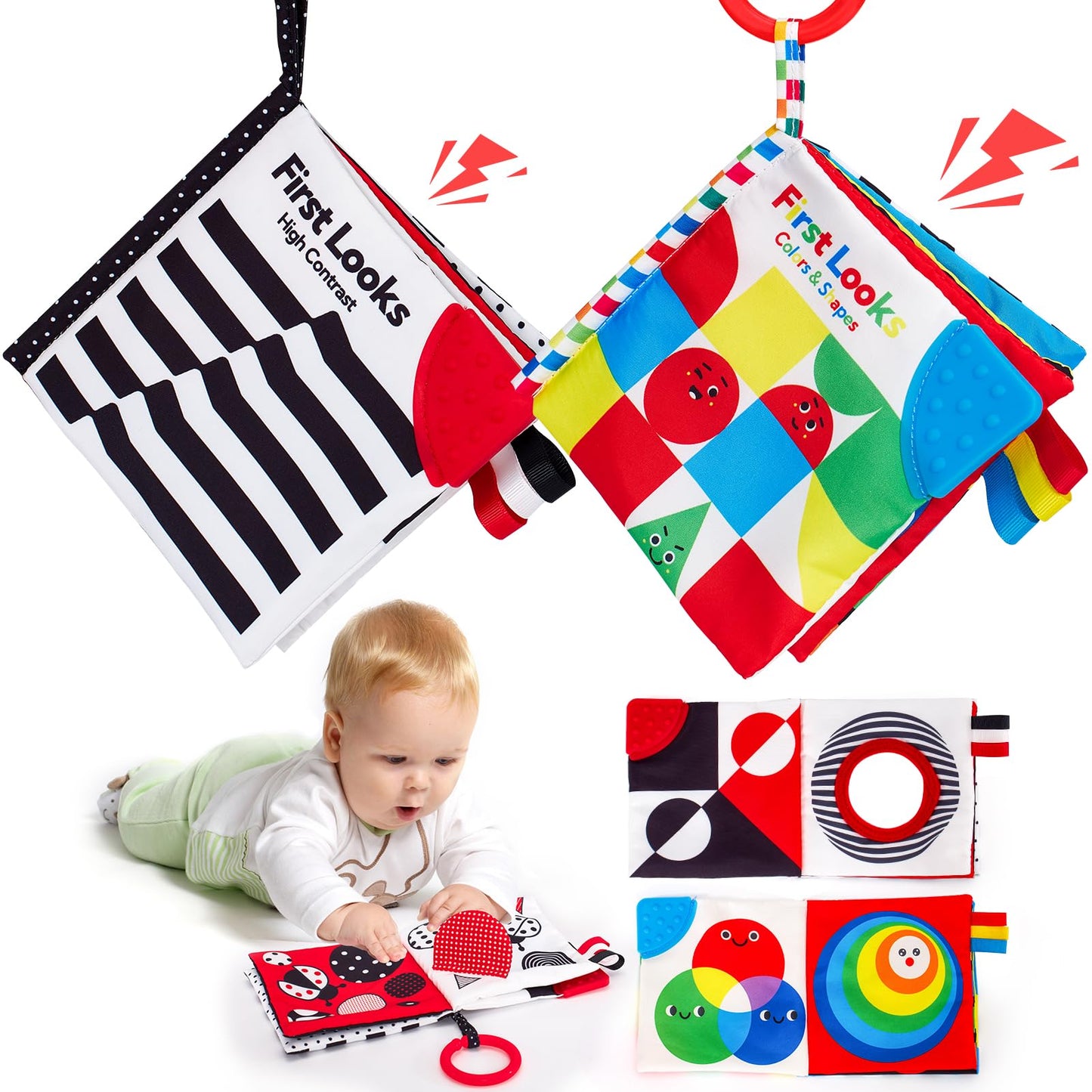 D - Sensory Book - 2 PCS