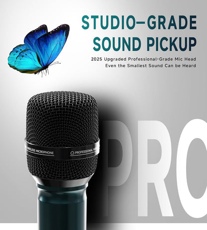 Unlock Crystal-Clear Audio with ECHOMUSSY's Wireless Microphones