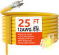 25FTYellow12AWG