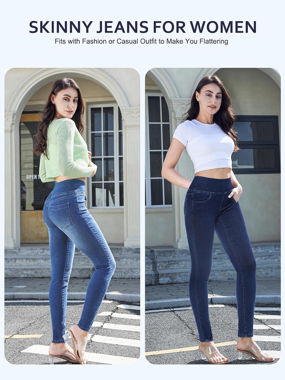 Pull on Skinny Jeans for Women: The Ultimate Stretchy Leggings