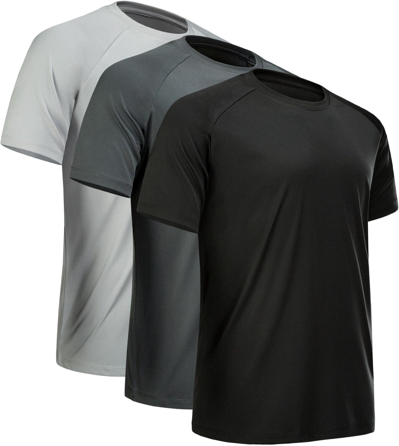 Small3 Pack Black, Dark Grey, Light Grey