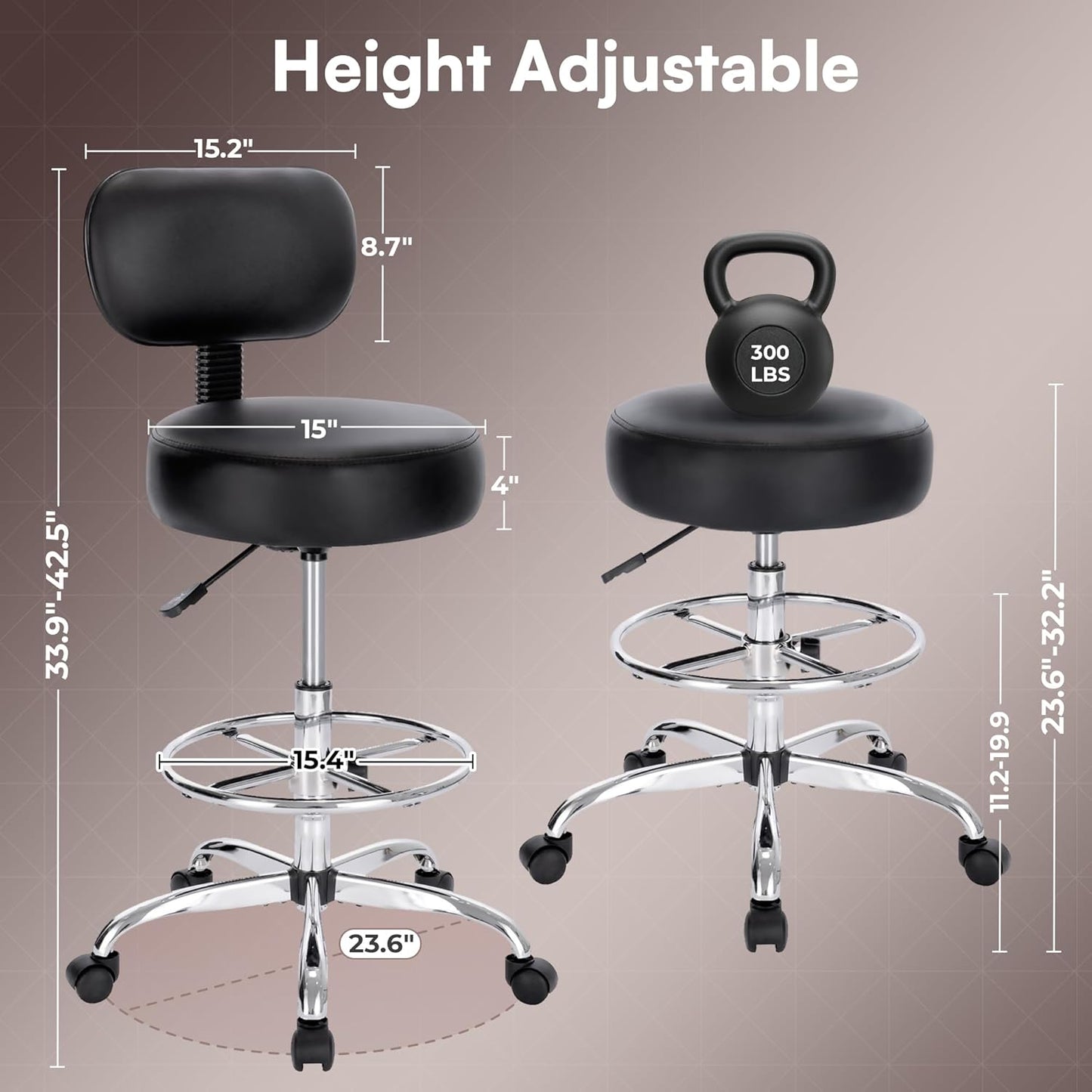 SUPERJARE Drafting Chair Review: Comfort Meets Functionality