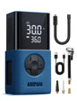 AstroAI L7 Tire Inflator Portable Air Compressor,150 PSI Cordless Mini Air Bike Auto Shut-Off Pump with Digital Display Pressure Gauge, Fast Inflation & LED Light for Car Tires,Motorcycles,Bikes,Balls