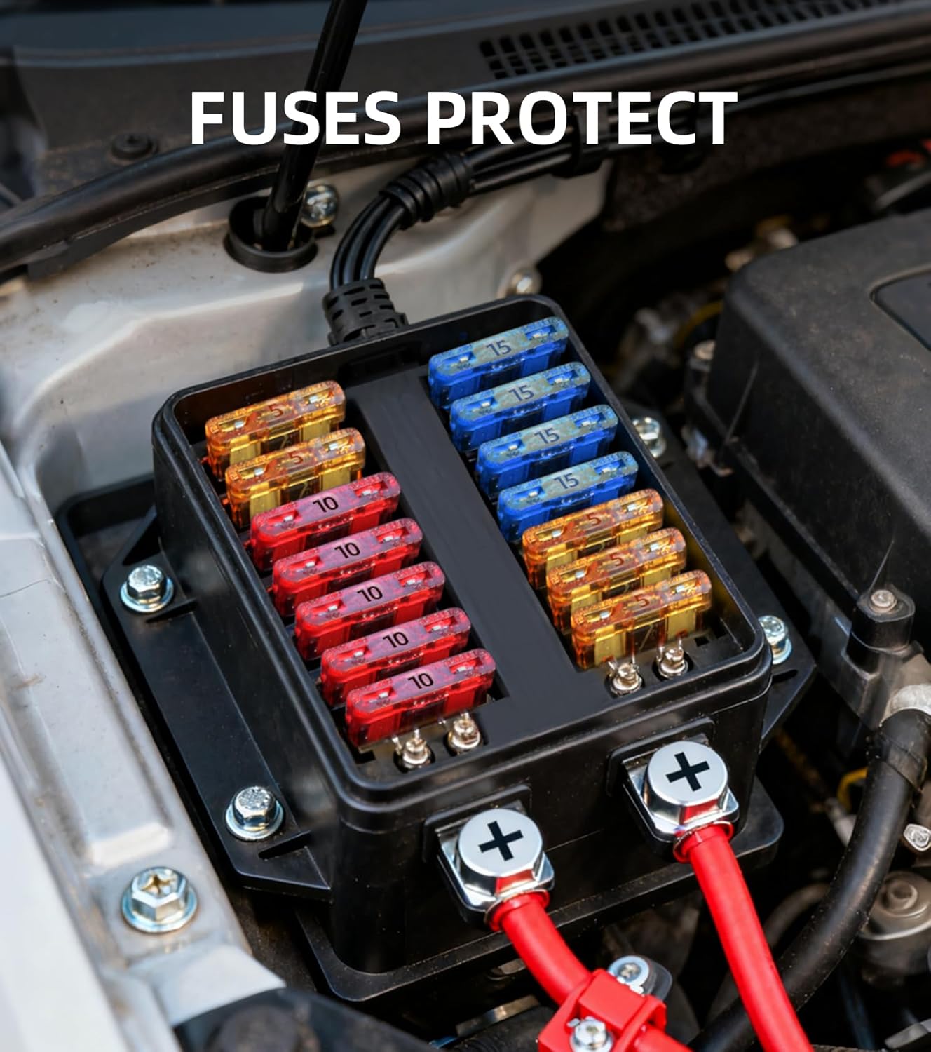JOREST 300-teiliges Kfz-Sicherungs-Sortiment, 160 Mini-Flachsicherungen + 90 Standard-Kfz-Sicherungen + 50 Mikro-Sicherungen + Sicherungszieher – für Pkw/Wohnmobil/Lkw/Motorrad (2A 3A 5A 7,5A 10A 15A 20A 25A 30A 35A 40A)