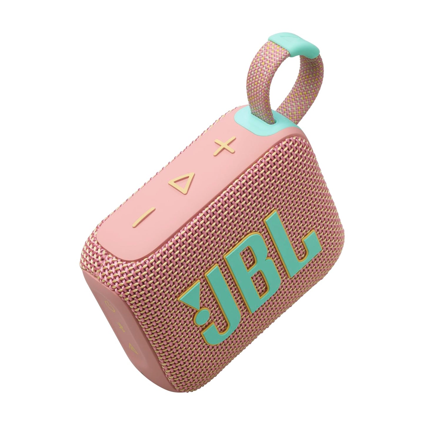 JBL Go 4 – Ultraportabler, wasserdichter und staubdichter Bluetooth-Lautsprecher, großer JBL Pro Sound mit kräftigem Bass, integrierter Akku für 7 Stunden Wiedergabe, teilweise aus recycelten Materialien hergestellt (Schwarz)
