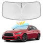 for Toyota Tacoma 2016-2023 2024 2025 2026 Sun Shade Sunshade Windshield Cover - 4 Layers Front Window Shade Custom Fit Tacoma 2Dr 4Dr Pickup Sun Visor 240T Shade Blocks UV Rays Car Accessories