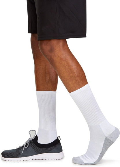 Fruit of the Loom Herren Dual Defense Crew Socken 12 PaarFreizeitsocken