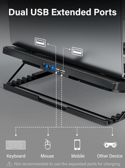 Kootek Laptop Cooling Pad Review: A Game-Changer for Your Laptop's Temperature