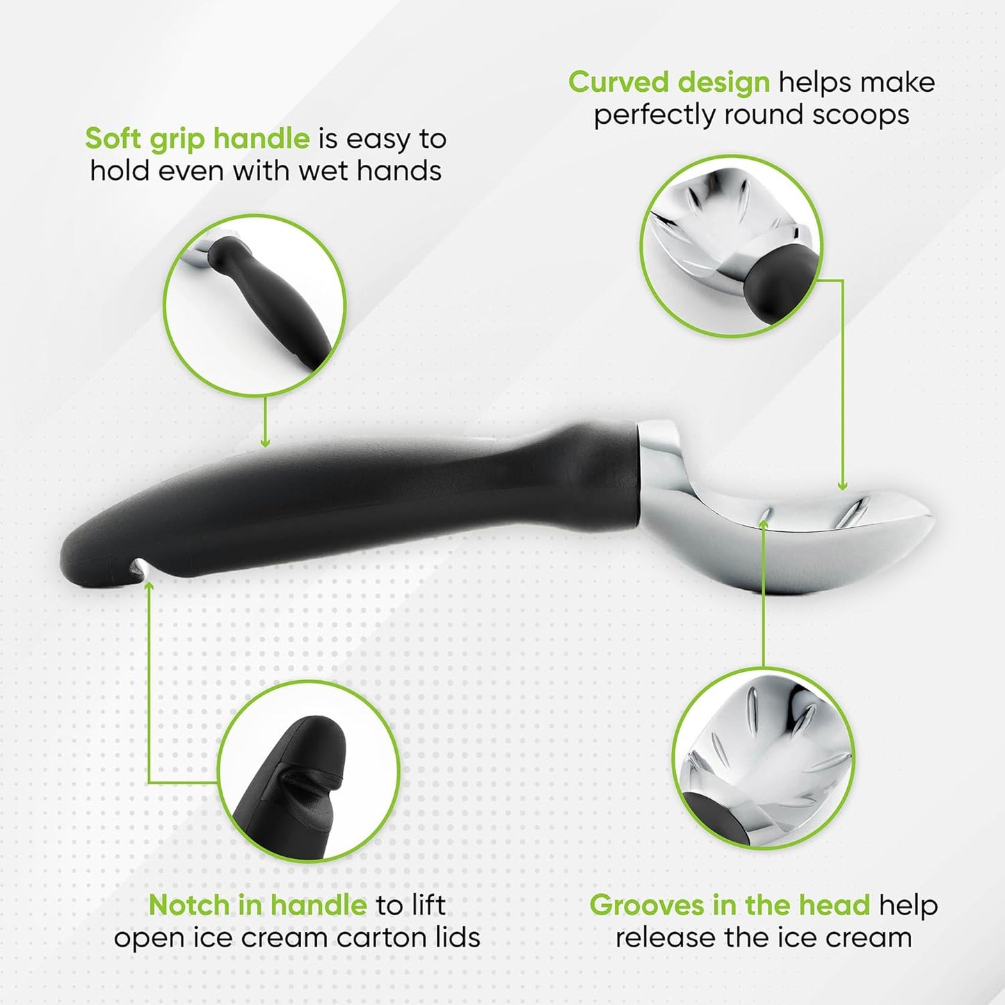 Spring Chef Heavy Duty Ice Cream Scoop: A Game-Changer for Dessert Lovers