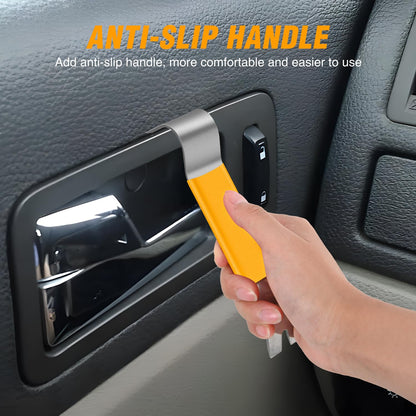 GOOACC 5PCS Auto Trim Removal Tool Kit No-Scratch Pry Tool Kit for Car Door Clip Panel & Audio Dashboard Dismantle -5PCS